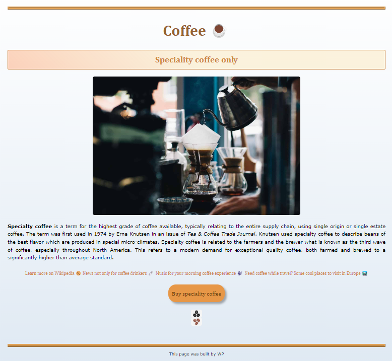 coffe-page