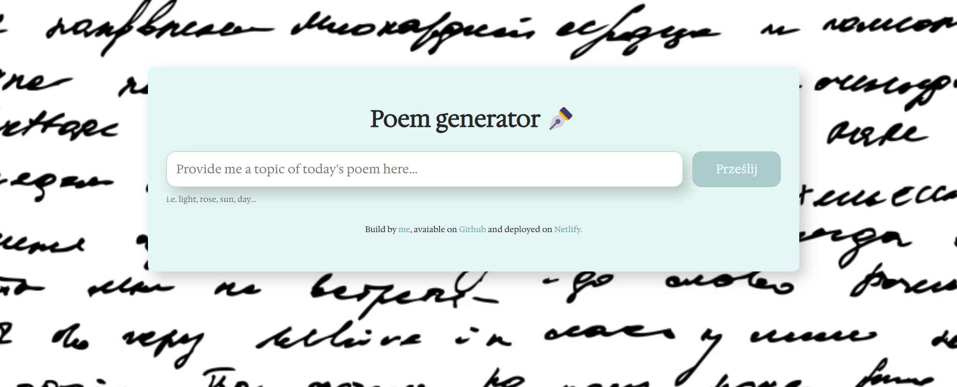 poem-ai-generator